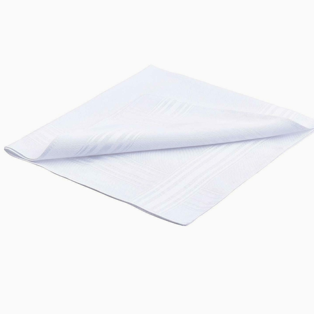 NWT Men's Imperial Handkerchief 3 Pack Fine Handkerchiefs